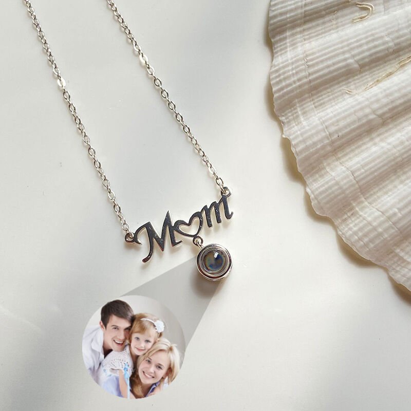 שרשרת MOM עם תמונה מוצפנת